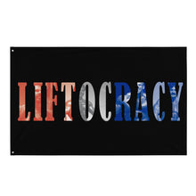 Load image into Gallery viewer, Liftocracy Flag
